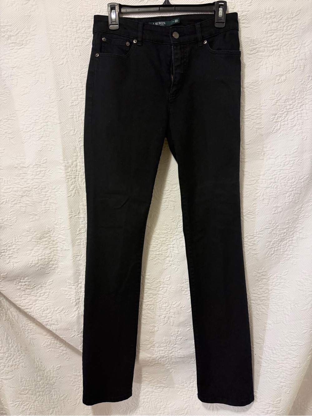 Lauren Ralph Lauren Black Women's Slim Jeans sz 6